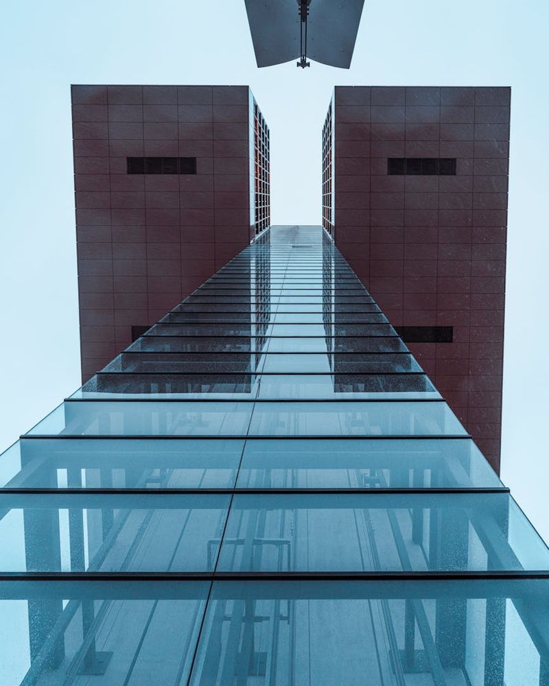 Abstract geometric lines representing stability and movement balance